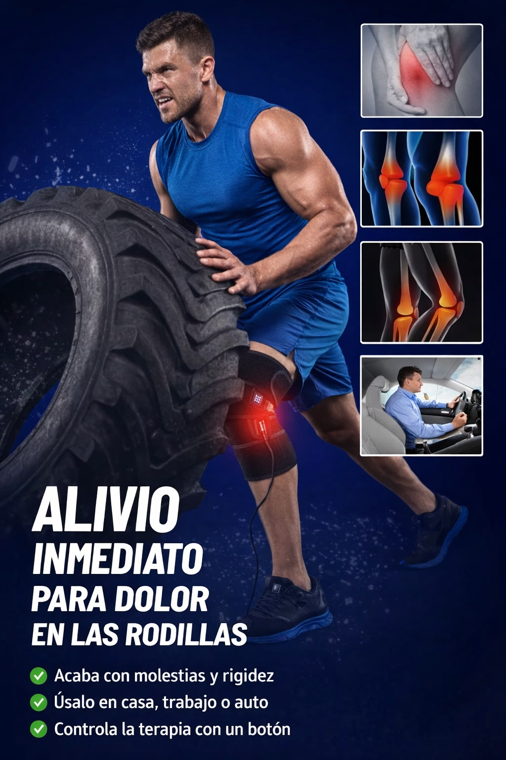 ¡ADIOS DOLOR DE RODILLA PARA SIEMPRE! Tecnología Médica de Curación Instantánea