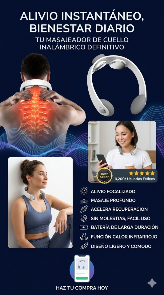 ¿Cansado? ¡Deja de Sufrir! Este Aparato 'Milagroso' Inalámbrico te Cambia la Vida
