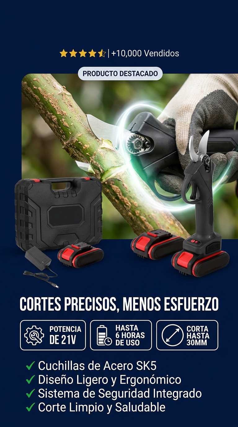 ¡PÓDALO TODO COMO MANTQUILLA! Esta tijera es una MÁQUINA de guerra... ¡Ninguna rama sobrevive!