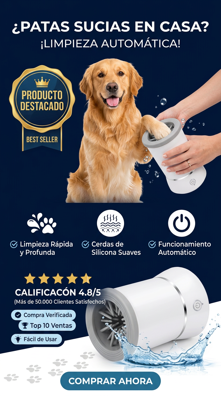 ¡OLVÍDATE DE LAS PATAS SUCIAS PARA SIEMPRE! El Limpificador Eléctrico de Lujo que hace la magia por ti. ¡Solo por $68.900!